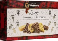 Chocolate shortbread assortment
