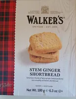 Stem Ginger Shortbread