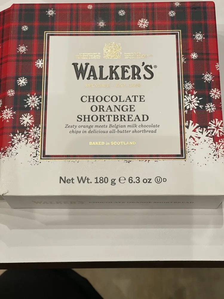 Chocolaté orange shortbread