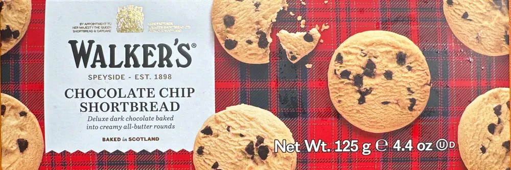 Chocolate Chip Shortbread