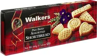 Walkers assorted shortbread cookies