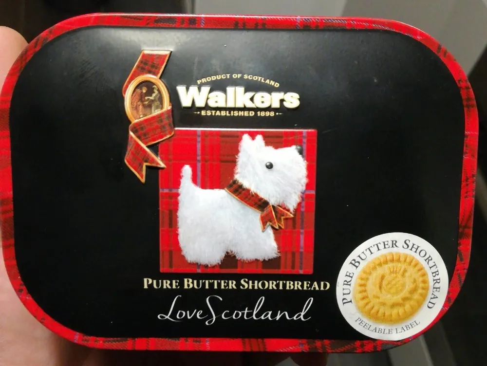 Pure butter shortbread