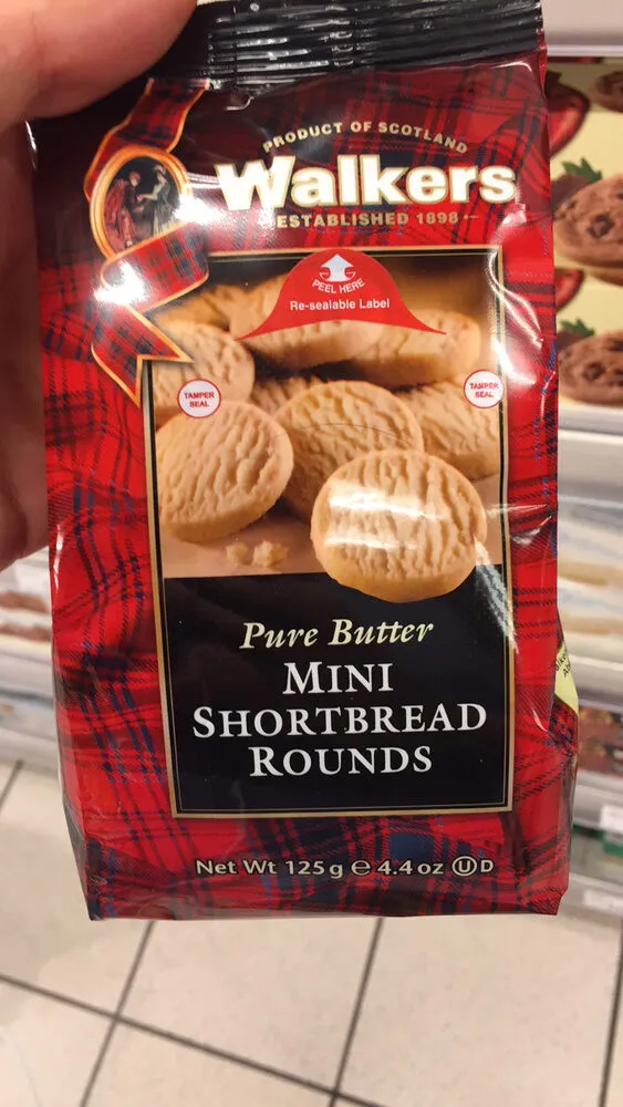 Pure Butter mini shortbread rounds