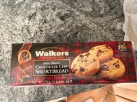 Biscuits Walkers pépites de chocolats