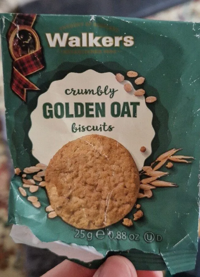 Crumbly Golden Oat Biscuits