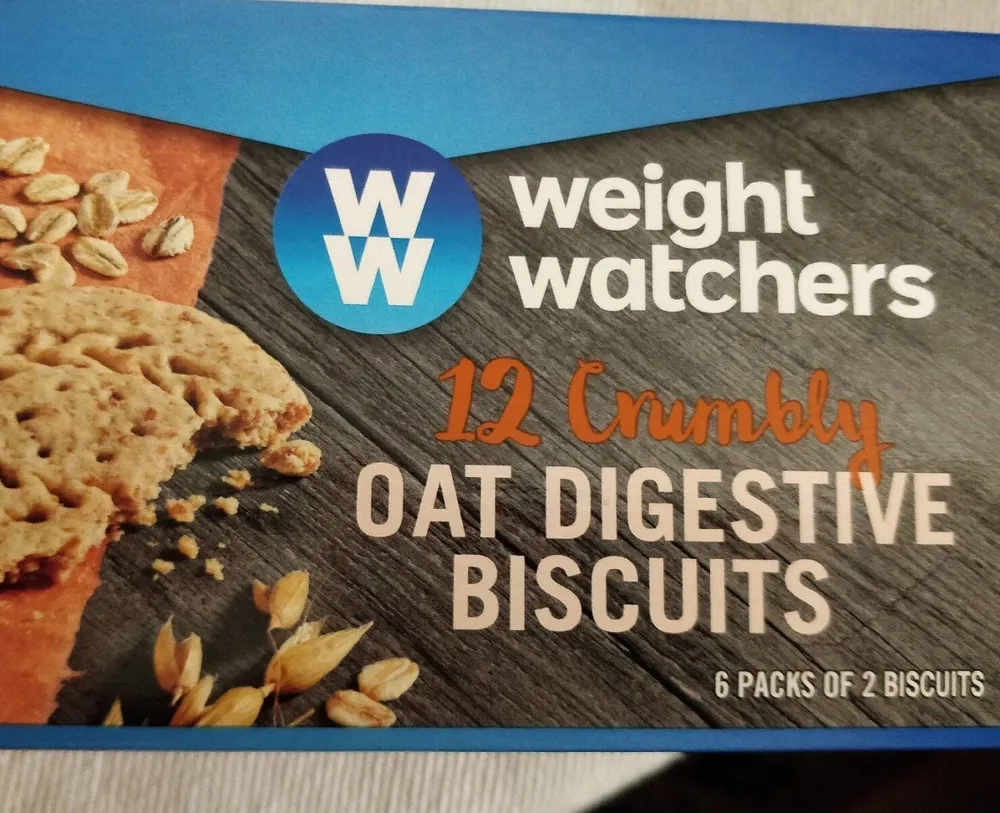 12 crumbly oat digestivo biscuits