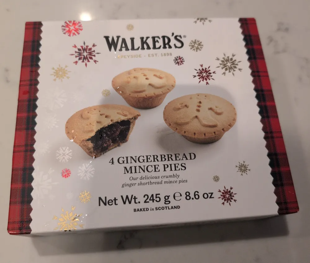 Gingerbread Mince Pies