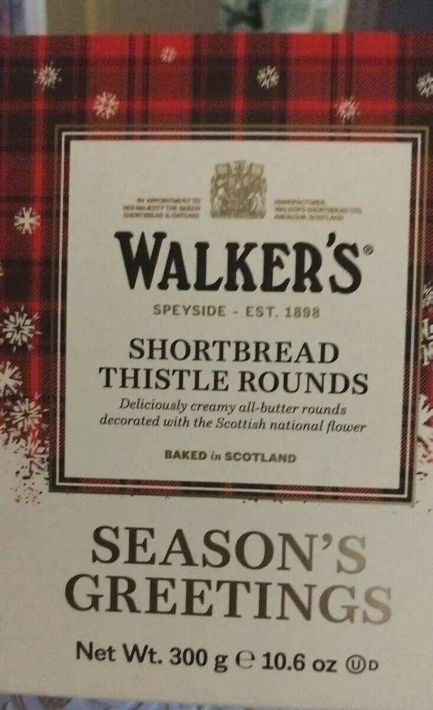 Shortbread Thistle Rounds
