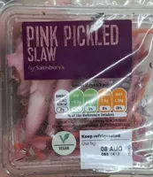Pink Pickled Slaw