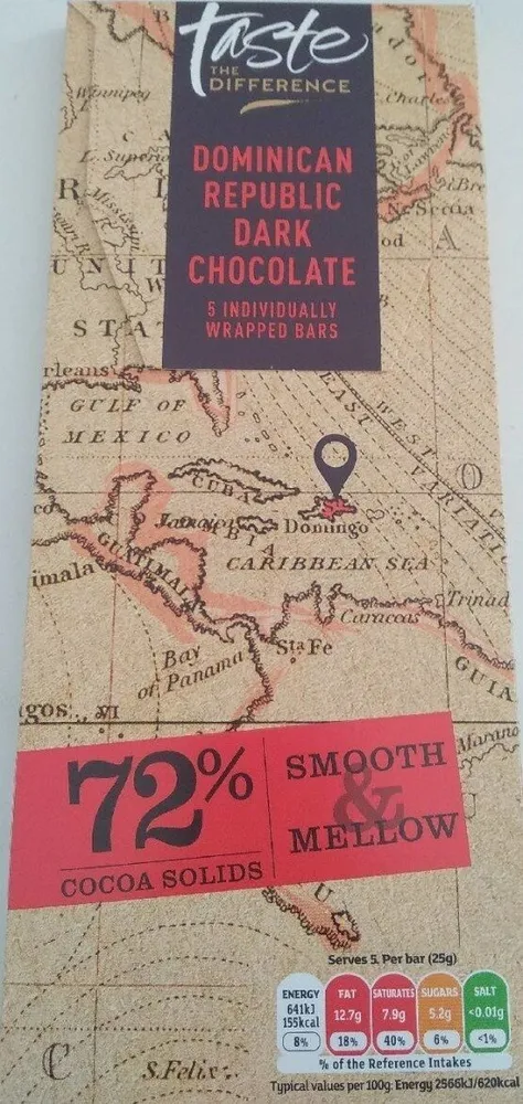 Dominican Republic dark chocolate