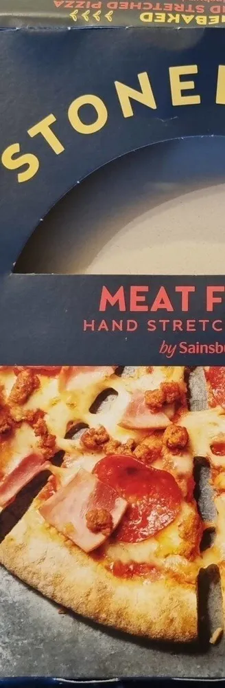 Meat feast pizza