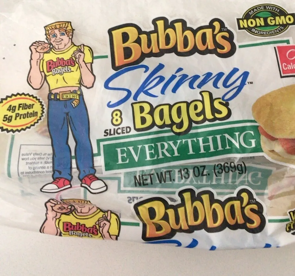 Bubba’s Skinny Everything Bagels