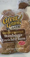 Hamburger Enriched Buns