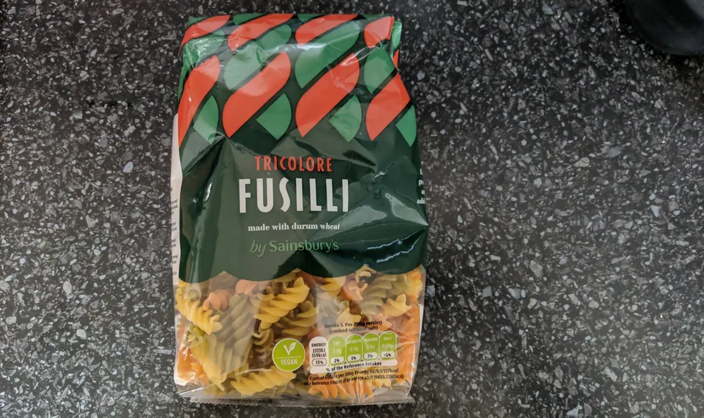 Tricolore Fusilli