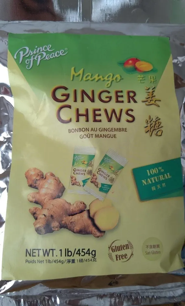 Mango Ginger Chews