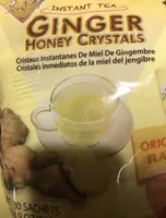 Ginger honey crystals