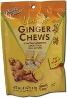 Lemon Ginger Chews