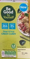 Thai style green curry