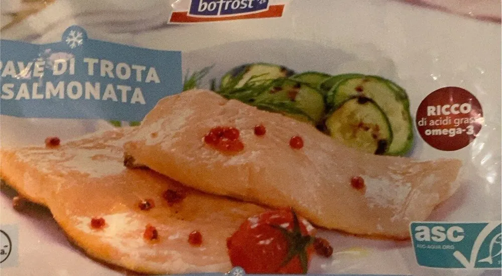Pavè di trota salmonata
