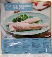 Filetti di merluzzo d'Alaska