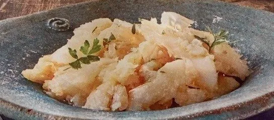 Straccetti di baccalá