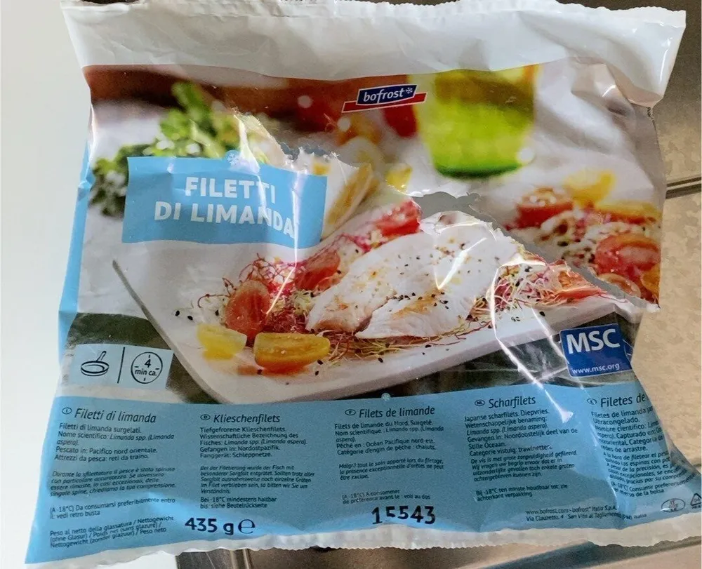 Filetti di limanda