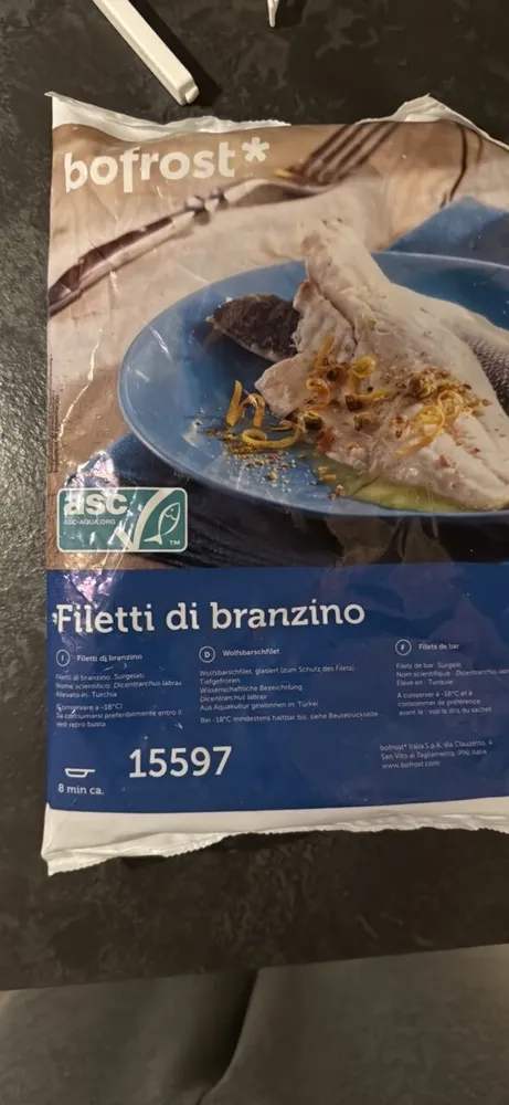 Filetti di branzino