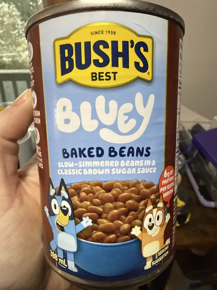 Bluey Baked Beans