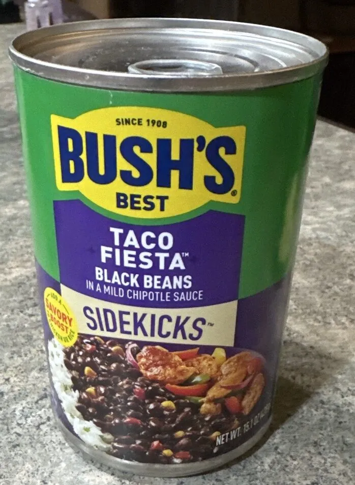 Taco Fiesta Black Beans in a Mild Chipotle Sauce