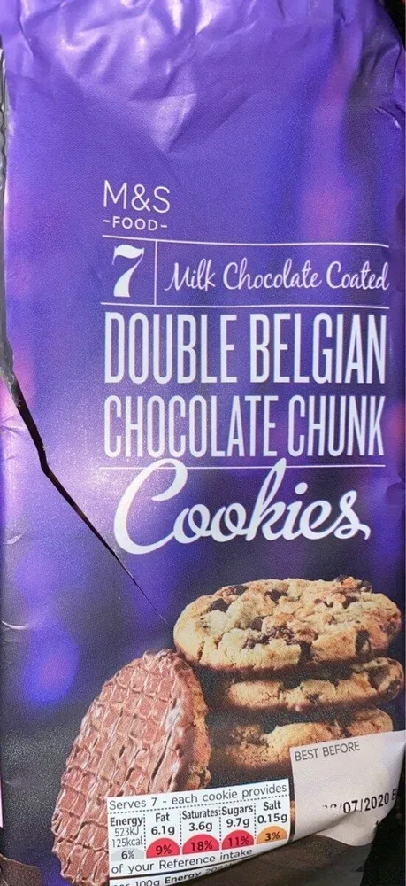 Double belgian chocolate chunk
