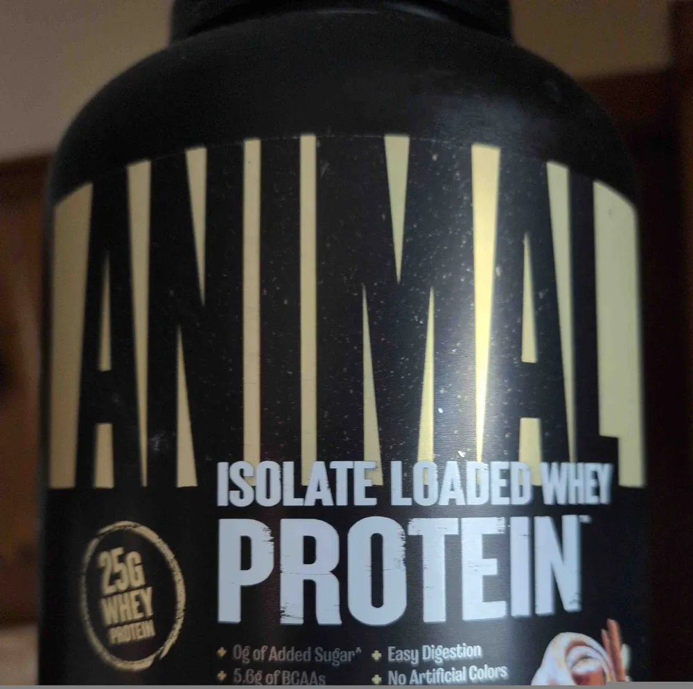 Isolate Loaded Whey Protein Frosted Cinnamon Bun Flavor