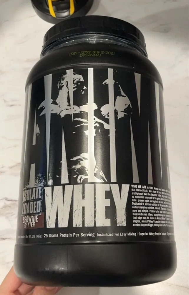 Isolate Loaded Whey Protein Brownie Batter Flavor