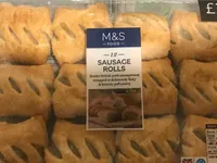 12 british sausage rolls