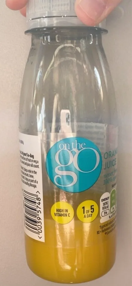 Orange Juice Not From Concentrate