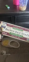 Organic Brown Rice Snaps Vegetable