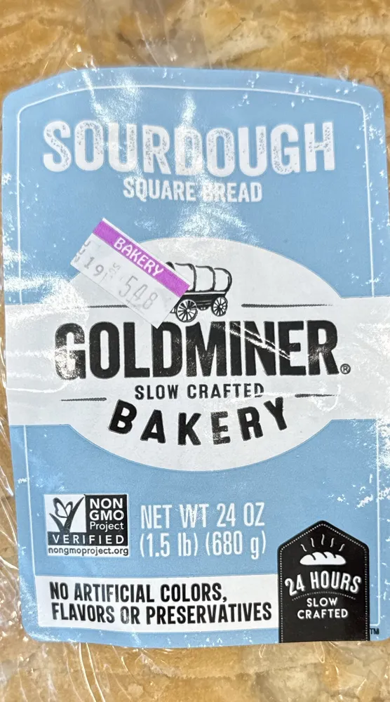 Sourdough Square Bread
