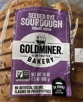 Seeded Rye Sourdough Square Bread