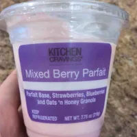 Mixed berry parfait
