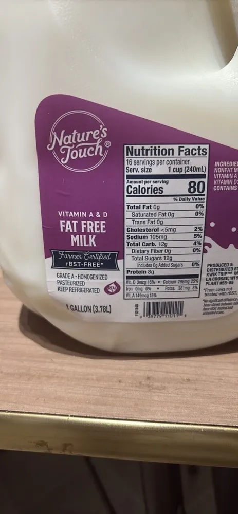 FAT FREE MILK