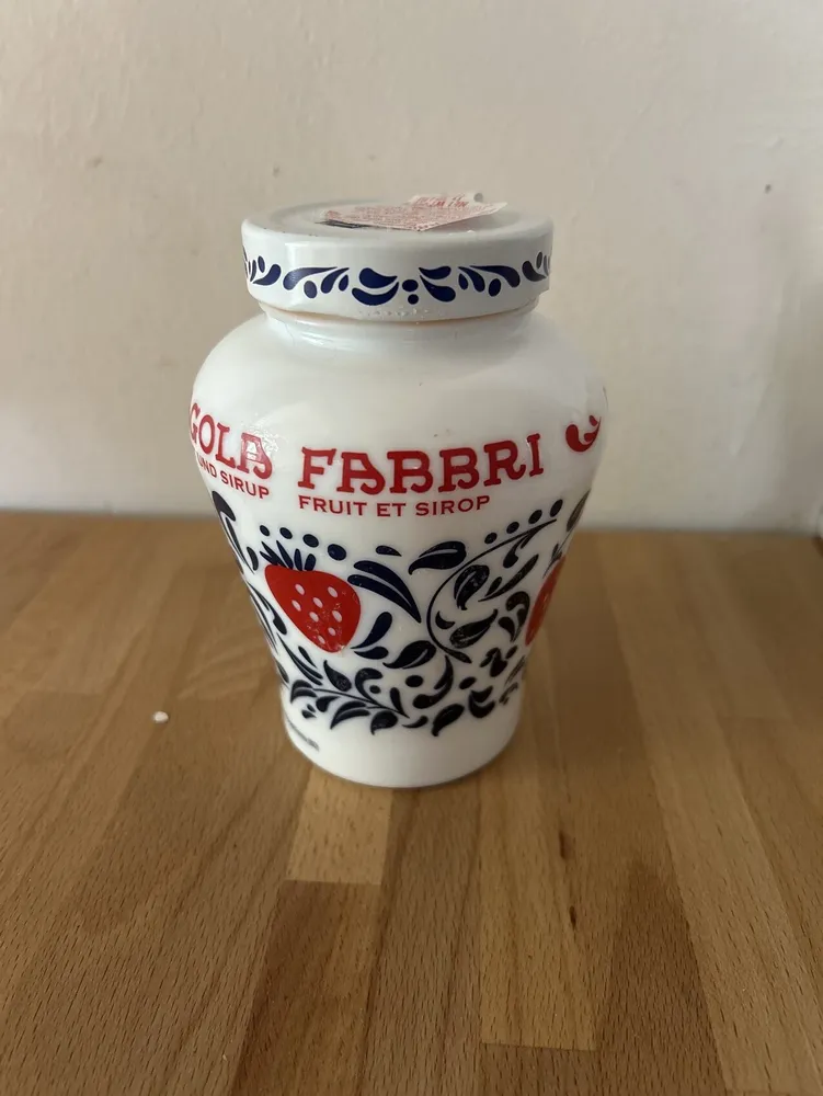 Fabbri stawberries in heavy syrup