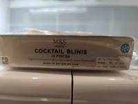 Cocktail blinis