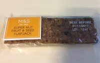 Super nut fruit & seed flapjack