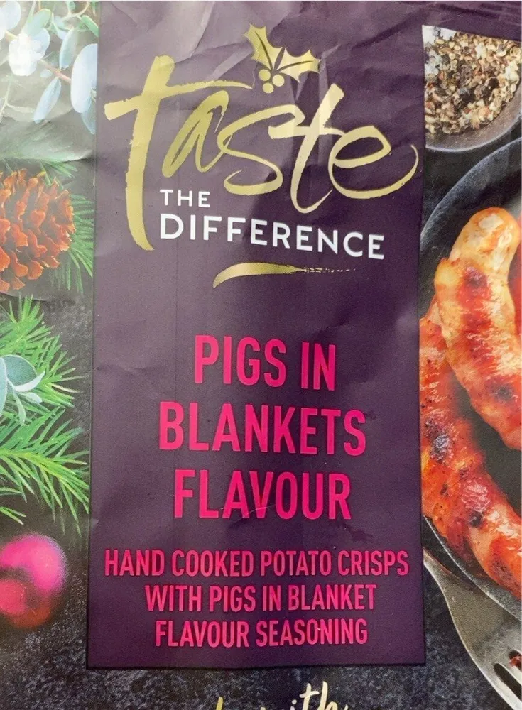 Pigs in Blankets flavour crisps