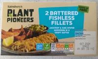 Battered fishless fillets
