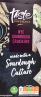 Rye Sourdough Crackers