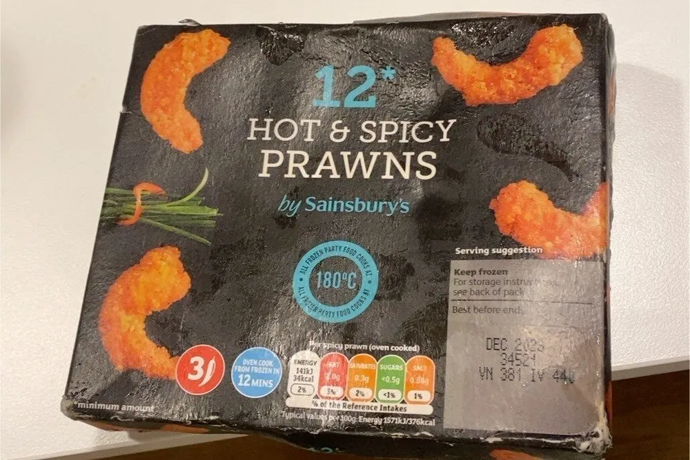 12 Hot and Spicy Prawns