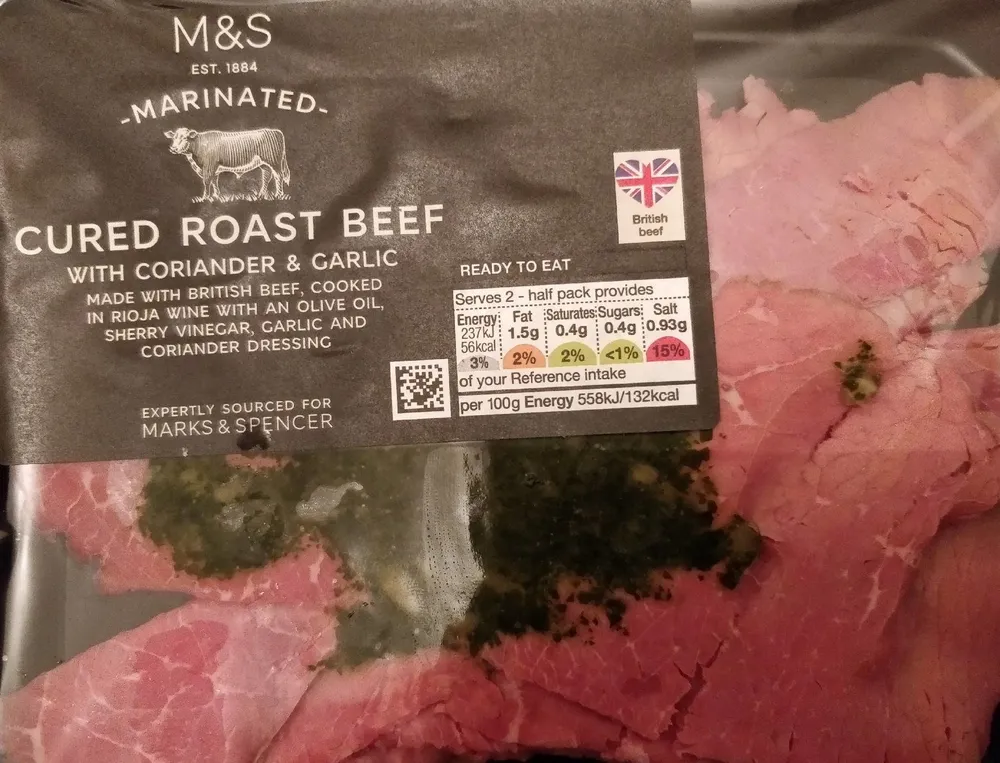 CURED ROAST BEEF