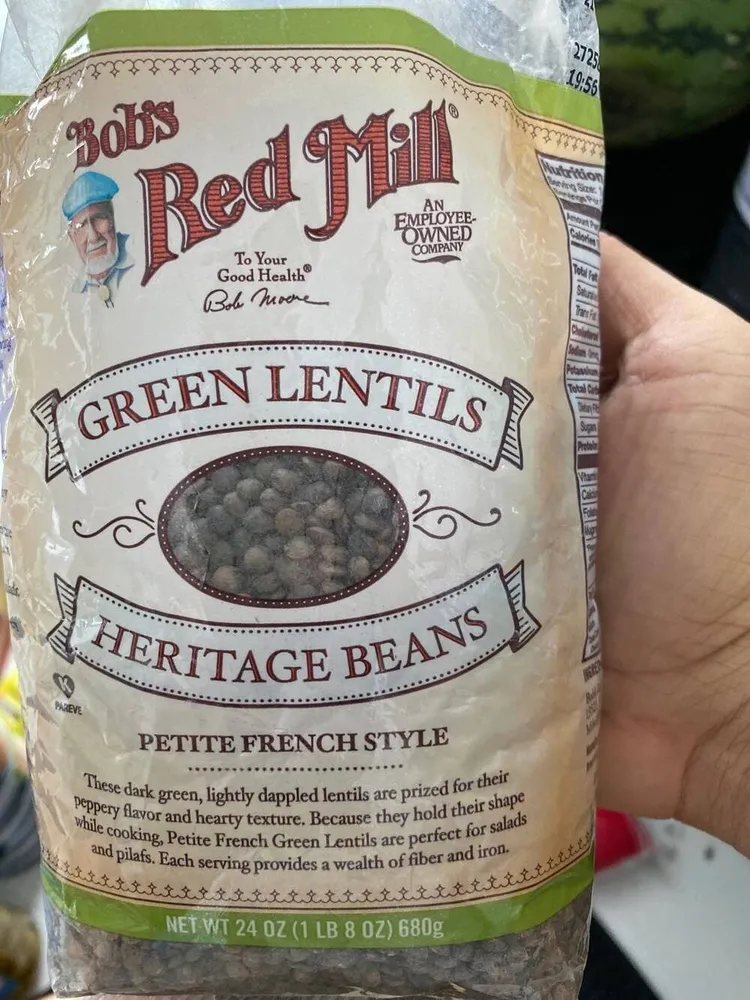 Green Lentils Heritage Beans