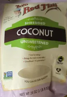 Shredded coconut