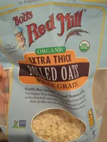 Organic Extra Thick Rolled Oats Whole Grain
